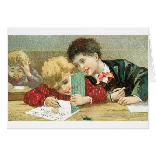 Schoolboys Cards (Front Horizontal)