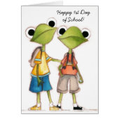 Schoolboys - First Day of School Card (Front)