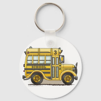 Schoolbus Key Chains