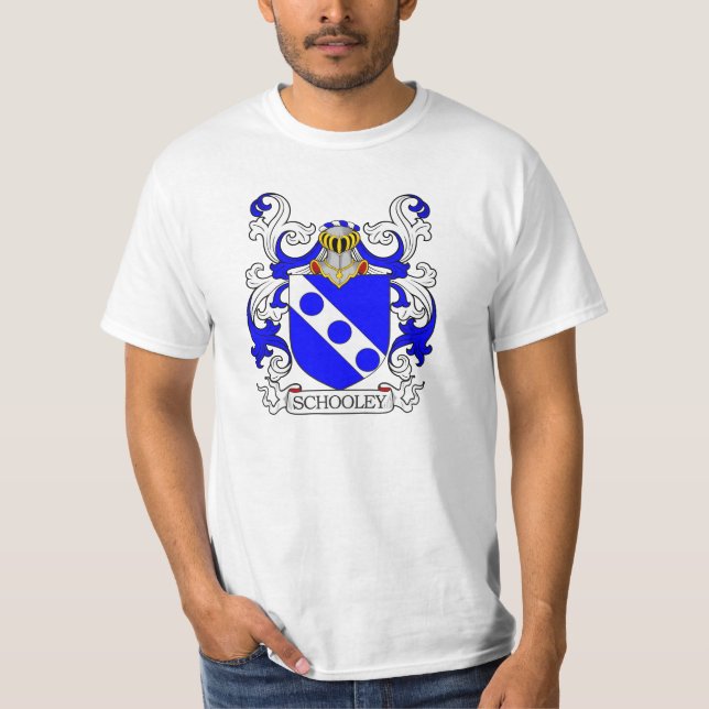 Schooley Coat of Arms T-Shirt (Front)