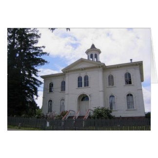 Schoolhouse from Alfred Hitchcock's The Birds Cards