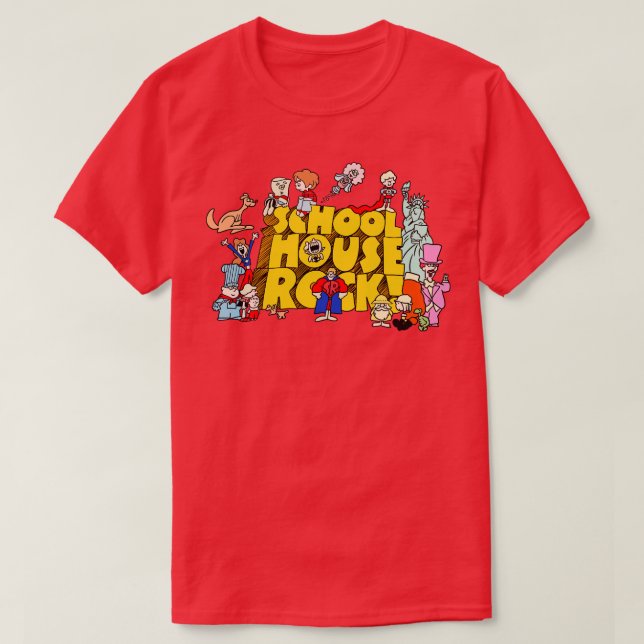 Schoolhouse Rock 1973 T-Shirt (Design Front)