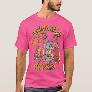 Schoolhouse Rock Grammar Rocks Premium T-Shirt