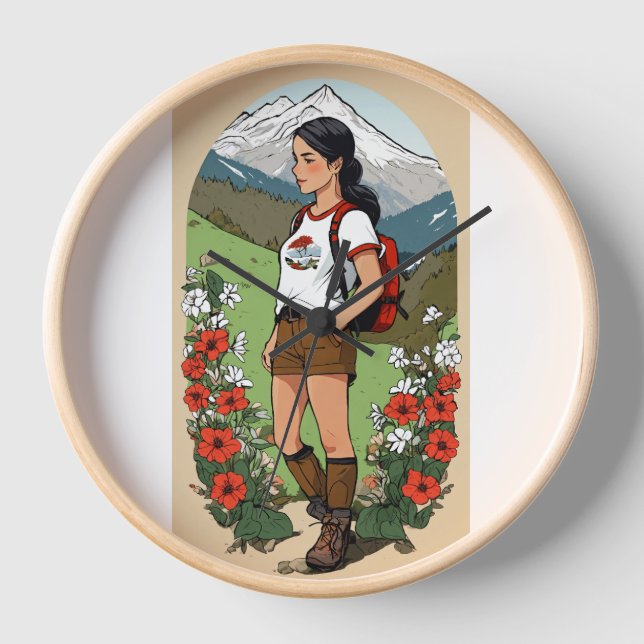 SCHOOLING EDUCATION MOTIVATION design wall clock (Front)