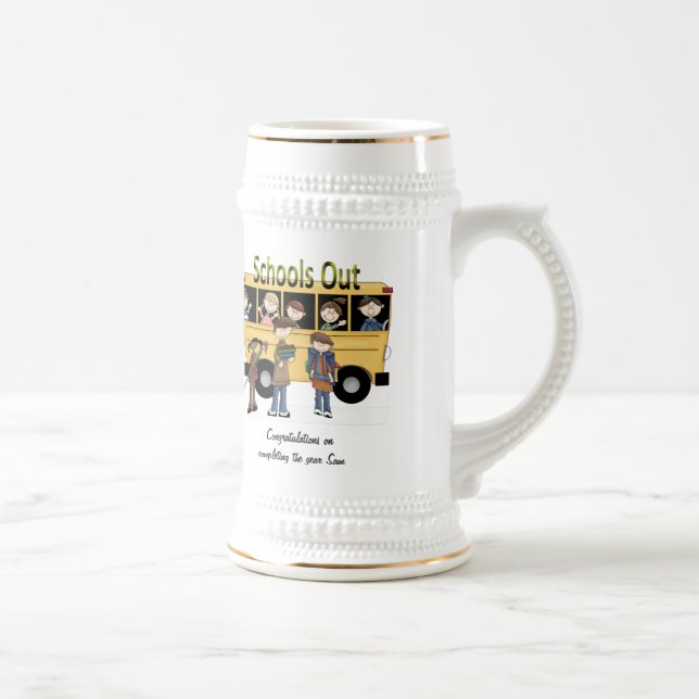 Schools Out Beer Stein (Right)