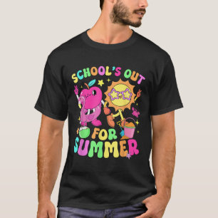 Schools Out For Summer End Of School Year Kids Tod T-Shirt