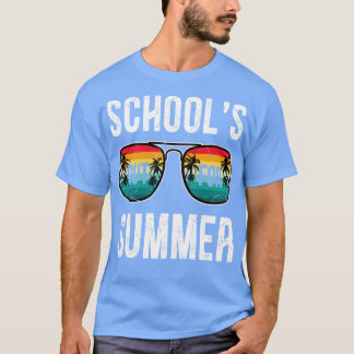 Schools Out For Summer Happy Last Day Of School Vi T-Shirt