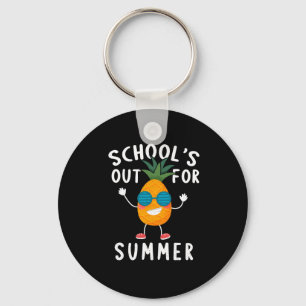 Schools Out For Summer Keychain