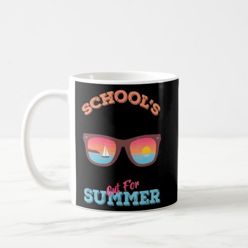 Schools Out For Summer Last Day Of School Student  Coffee Mug