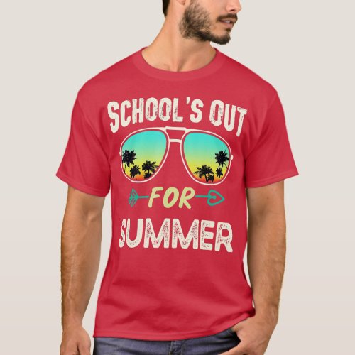 Schools Out For Summer Last Day Of School Student  T_Shirt