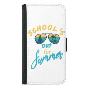 School's out for summer samsung galaxy s5 wallet case