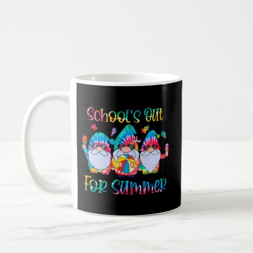 SchoolS Out For Summer Teacher Student Gnome Vaca Coffee Mug