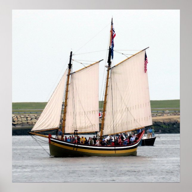 Schooner Fame Poster (Front)