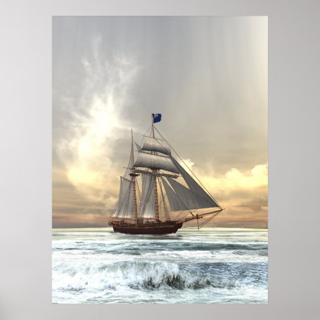Schooner Poster (Front)
