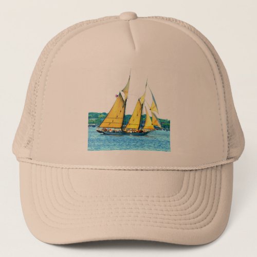 schooner sailing hat