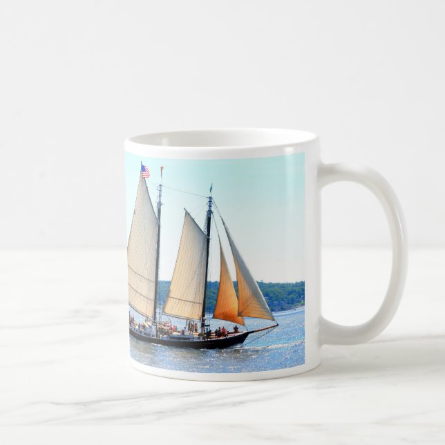 Schooner sailing mug (Right)
