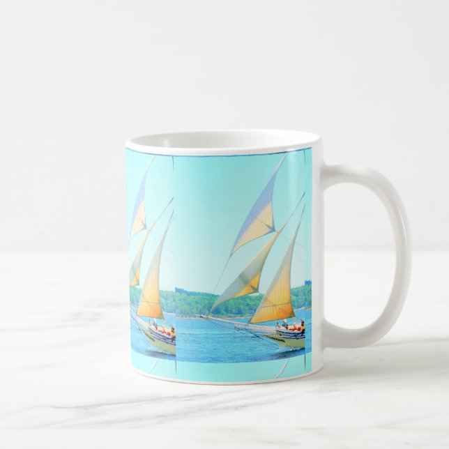 Schooner sailing mug (Right)