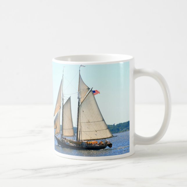 schooner sailing mug (Right)