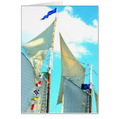 schooner sails card (Front)