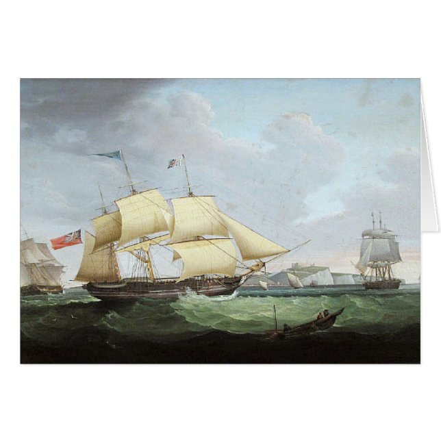 Schooner ship Harriet 1900s Cards (Front Horizontal)
