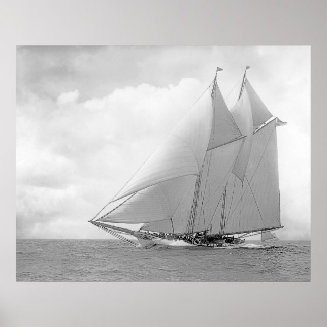 Schooner Yacht America Poster (Front)