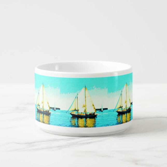 schooners sailing chili bowl (Center)