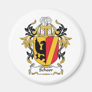 Schoor Family Crest Magnet
