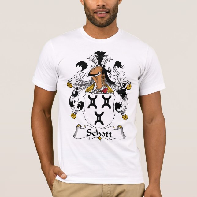 Schott Family Crest T-Shirt (Front)