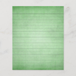 SCHPPR GREEN SCHOOL LINED PAPER EDUCATION BACKGROU