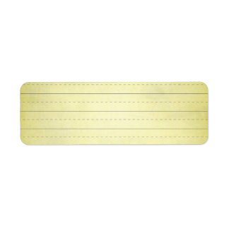 SCHPPR light YELLOW SCHOOL LINED PAPER EDUCATION B Label
