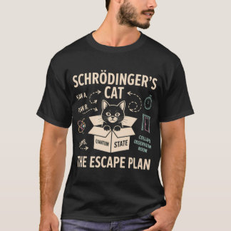 Schrdingers Cat the Escape Plan vintage T-Shirt