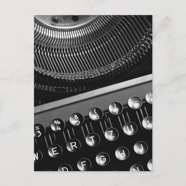 Schreibmaschine Postcard (Front)