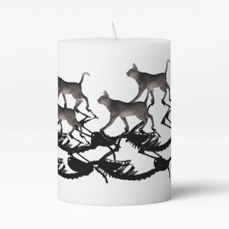 Schrodinger Cat Candle