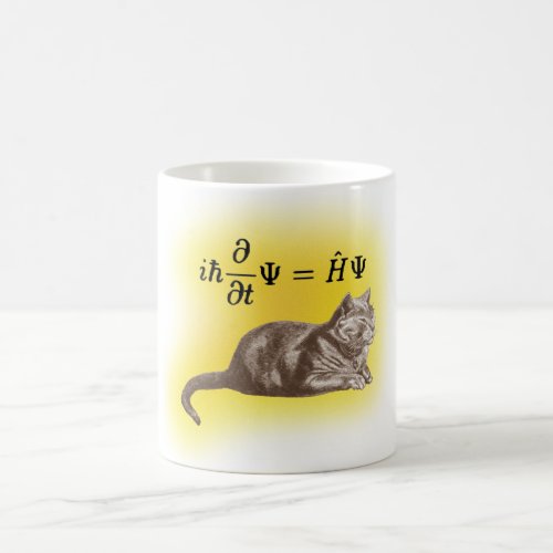 Schrodinger cat coffee mug