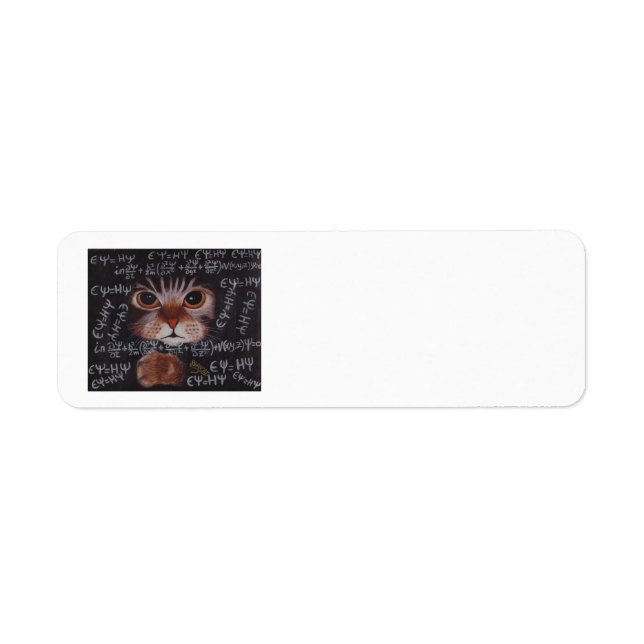SCHRÖDINGER CAT LABEL (Front)