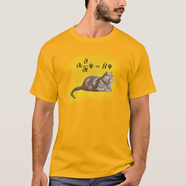 Schrodinger cat T-Shirt (Front)