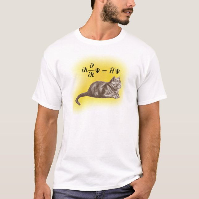 Schrodinger cat T-Shirt (Front)