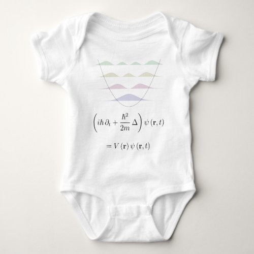 Schrodinger equation harmonic potential baby bodysuit