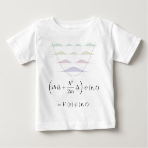 Schrodinger equation, harmonic potential baby T-Shirt