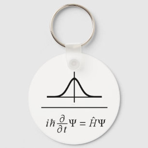 Schrödinger Equation Keychain