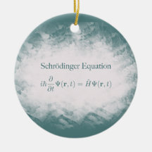 Schrödinger Equation Math & Physics Ornament