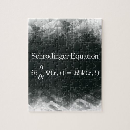 Schrdinger Equation Math  Quantum Physics Jigsaw Puzzle
