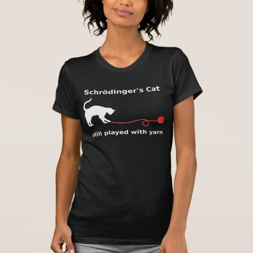 Schrdingers Cat Shirt Dark
