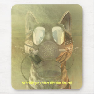 Schrödinger underestimates the cat mousepad