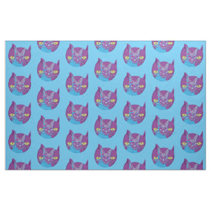 Schrodinger's cat, artistic fabric
