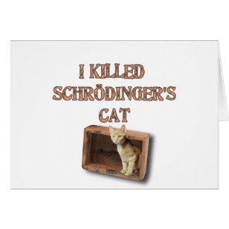 schrodinger's cat cards