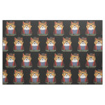 Schrodinger's Cat Fabric