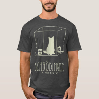 Schrodinger's Cat Is Alive Dead Paradox Science Ge T-Shirt