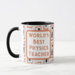 Schrödinger's Cat Mid Century Modern orange Mug