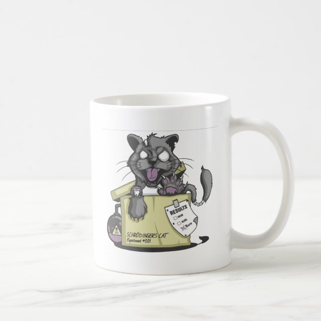 Schrodinger's Cat - New Coffee Mug (Right)